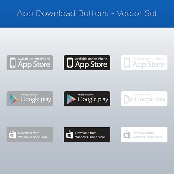 app download buttons